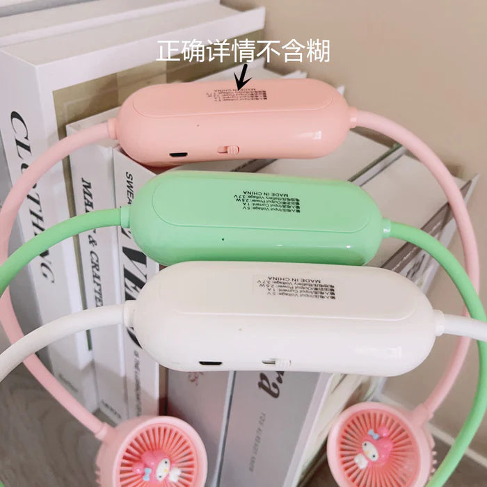 USB Rechargeable Neck Fan