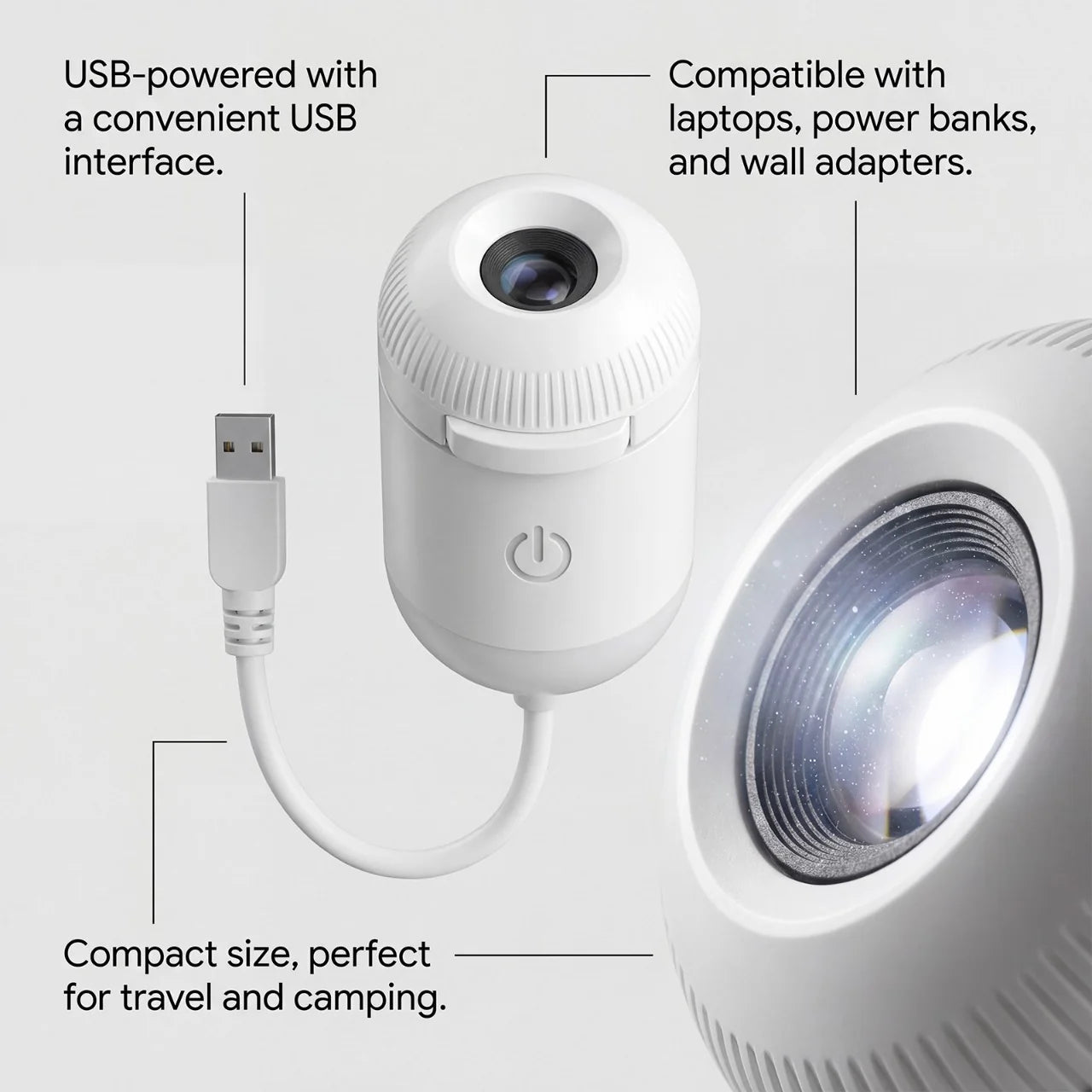 Galaxy Projection Lamp