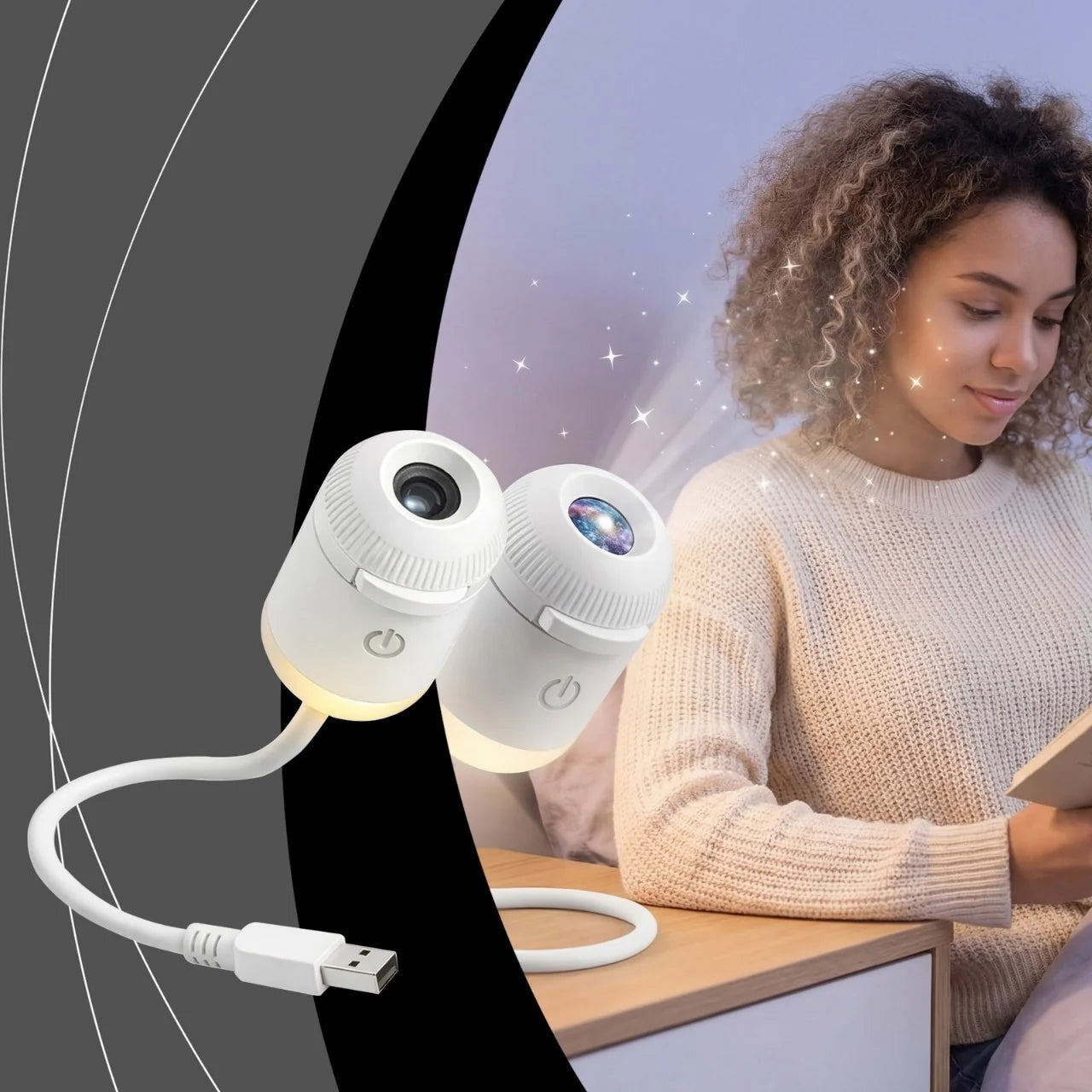 Galaxy Projection Lamp