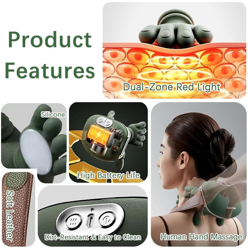 Neck and Back Massager with Heat
