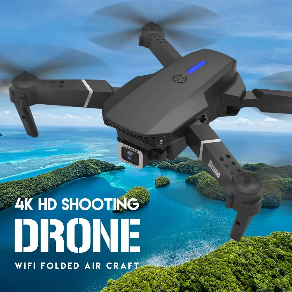 E88 PRO Drone with LED Lights &amp; Camera In Pakistan