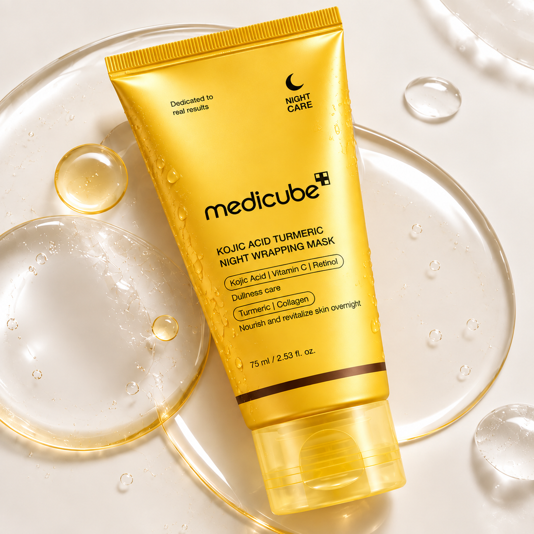 Medicube Kojic Acid Turmeric Night Wrapping Mask – 75ml